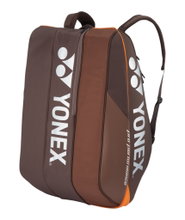 Yonex Racketbag Pro Racquet (Schlägertasche, 3 Hauptfächer, Thermofach) 2026 espresso braun 12er